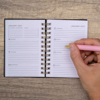 Bow A7 Week to View Pocket Diary 2027