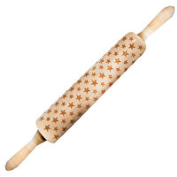 Wooden Rolling Pin: Star