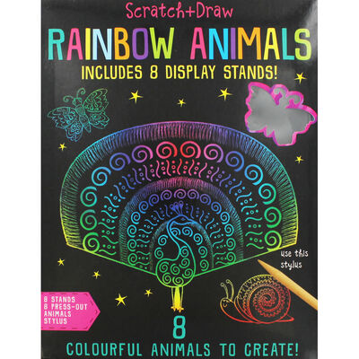Scratch and Draw - Rainbow Animals image number 1