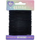 Black Bracelet Elastic: 10cm image number 1