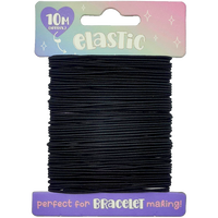 Black Bracelet Elastic: 10cm