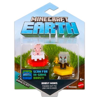 Minecraft Earth Boost Pigging Out Mini Figure: Pack of 2 image number 1