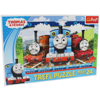 Thomas and Friends 24 Piece Maxi Jigsaw Puzzle image number 1