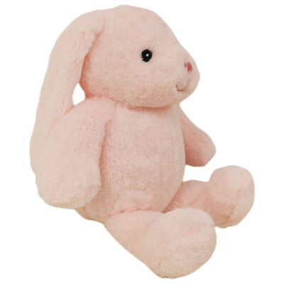 PlayWorks Hugs & Snugs Plush Toy: Pink Bunny image number 2