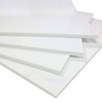 A2 White Foamboard Sheets: Pack of 5