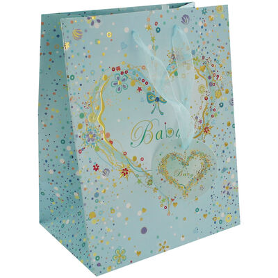 Blue Baby Small Gift Bag image number 1