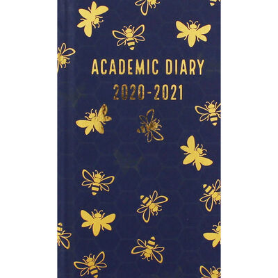 Slim Bees Week to View 2020-21 Academic Diary image number 1