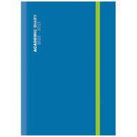 A5 Blue Contrast 2022-2023 Day a Page Academic Diary