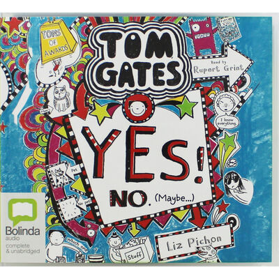 Tom Gates Yes No Maybe: MP3 CD image number 1