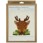 Needle Felting Kit with Frame: Deer image number 1