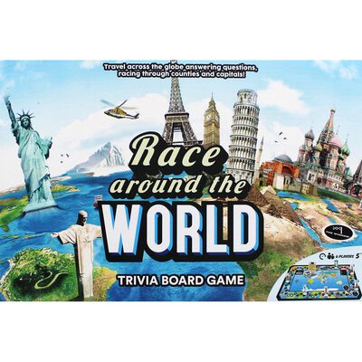 Race Around the World: Trivia Board Game image number 2