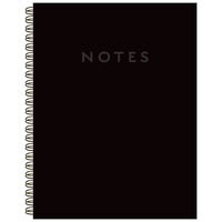 A4 Black Notes Wiro Notebook