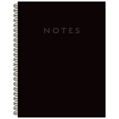 A4 Black Notes Wiro Notebook image number 1