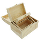 3 Nested Wooden Chest Boxes image number 3