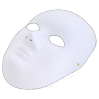 Paper Mach&eacute; Mask