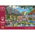 The Village Pond 1000 Piece Jigsaw Puzzle image number 1
