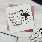 Crafters Companion Clear Acrylic Stamp - Stand Tall image number 3