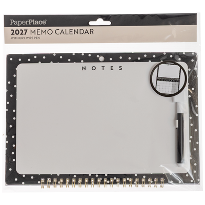 Spots Memo Board with Pen 2027 image number 2