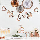 Rose Gold Mr & Mrs Banner image number 2