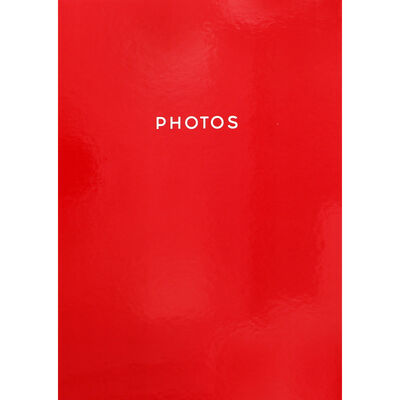 Red 6x4 Photo Album image number 2