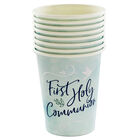 Blue First Holy Communion Paper Cups - 8 Pack image number 2
