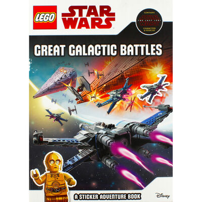 LEGO Star Wars: Great Galactic Battles Sticker Book image number 1