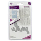 Gemini Stamp and Metal Die Set - You Make Me Smilr image number 1