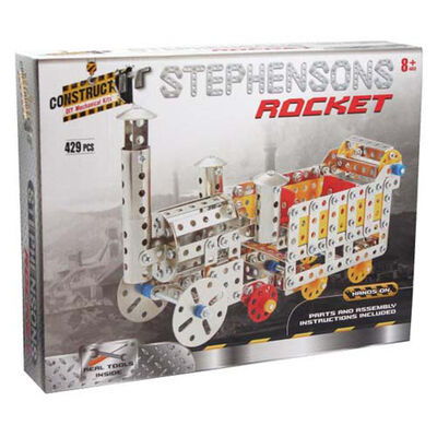 Metal Rocket Model Kit: 429 Pieces image number 1