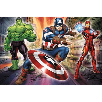 Marvel In the World of Avengers 24 Piece Maxi Jigsaw Puzzle image number 2