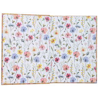 A5 Casebound Kraft Wildflower Notebook