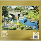 Riverbank Picnic 1000 Piece Jigsaw Puzzle image number 3