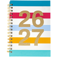 A6 Mid-Year 26-27 Diary: Stripe