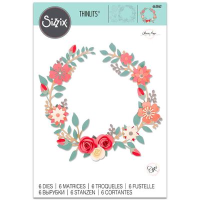 Sizzix Thinlits Dies: Wedding Wreath image number 1