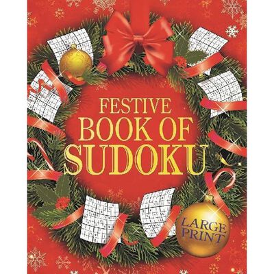 Festive Book Of Sudoku image number 1