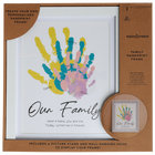 Family Handprint Frame 25 x 30cm image number 1