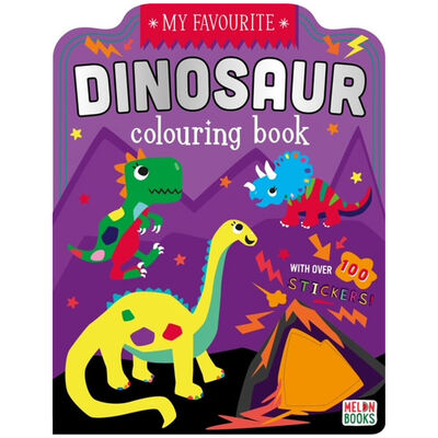 Dinosaur Colouring Book By Melon Books | The Works