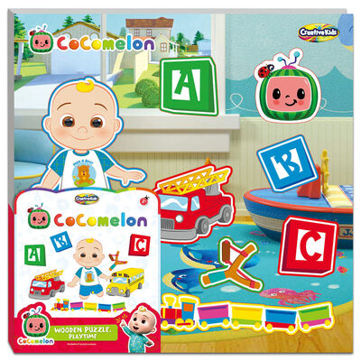 Cocomelon Wooden Playtime 9 Piece Jigsaw Puzzle image number 1