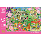 The Bird Table 500 Piece Jigsaw Puzzle image number 1