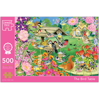 The Bird Table 500 Piece Jigsaw Puzzle