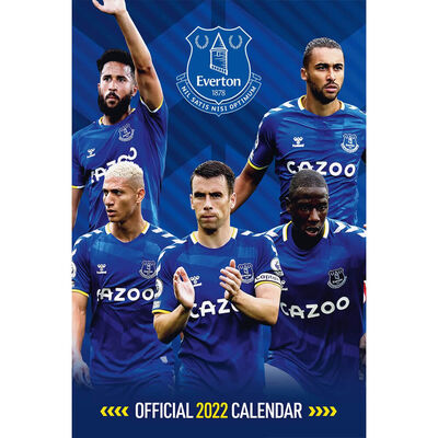 A3 Official Everton FC 2022 Calendar image number 1