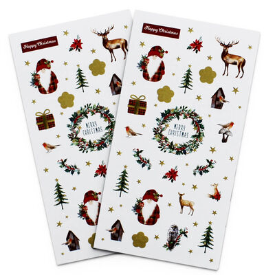 Christmas Woodland Stickers image number 1