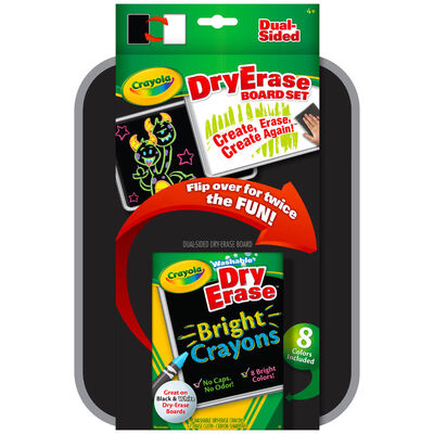 Crayola Dual Sided Dry Erase Board Set image number 1