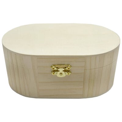 Oblong Wooden Box image number 1