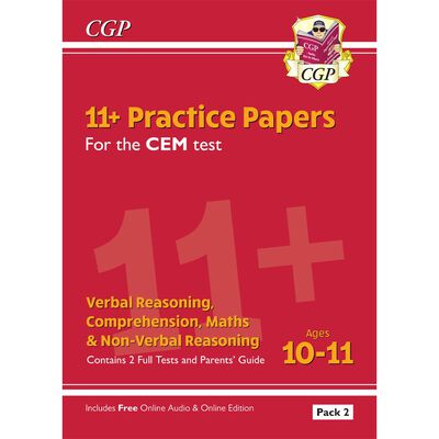 11+ CEM Practice Papers: Ages 10-11 image number 1