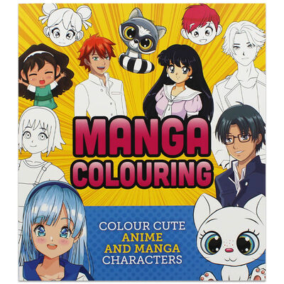 Manga Colouring Book image number 1