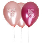 8 Pink Hen Party Balloons - Boy Did Good image number 2