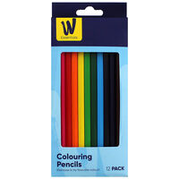 Works Essentials Colouring Pencils: Pack of 12