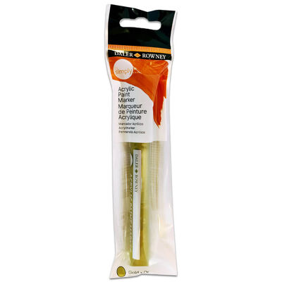 Daler Rowney Simply Acrylic Paint Marker: Gold image number 1