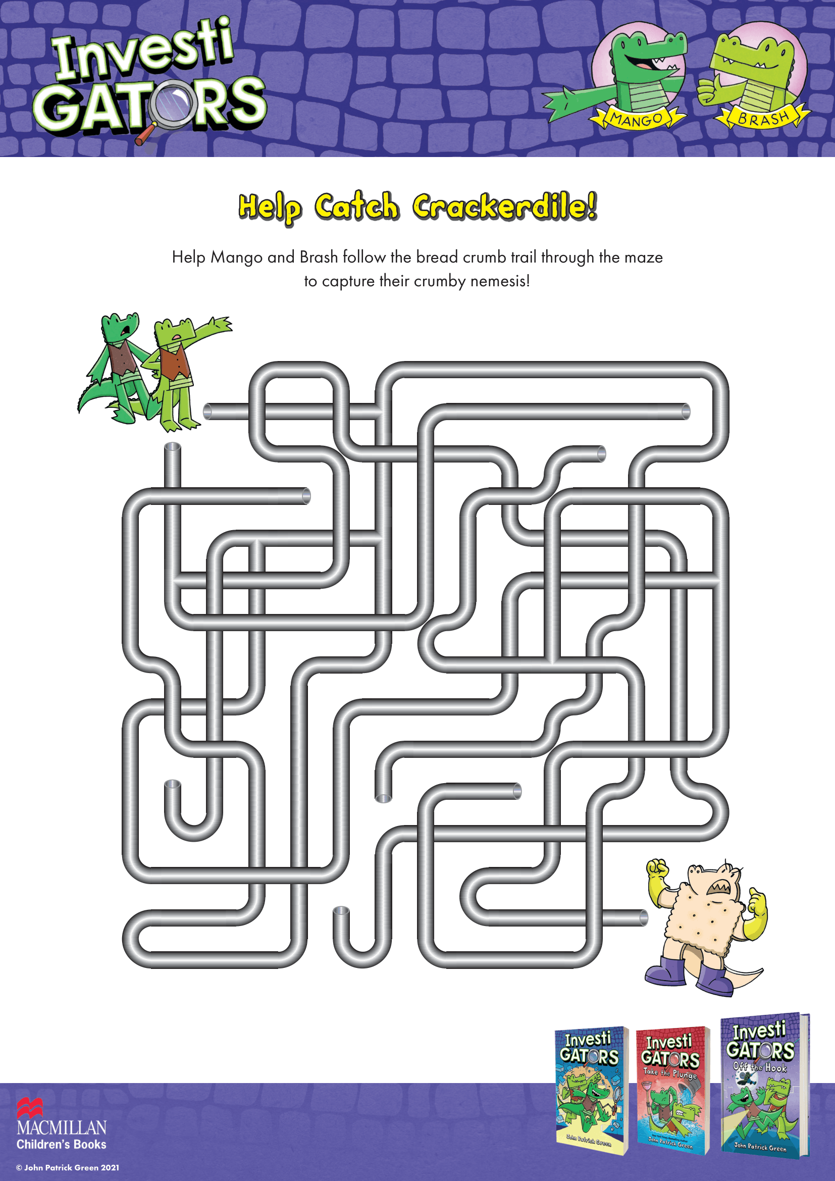 Help Catch Crackerdile!