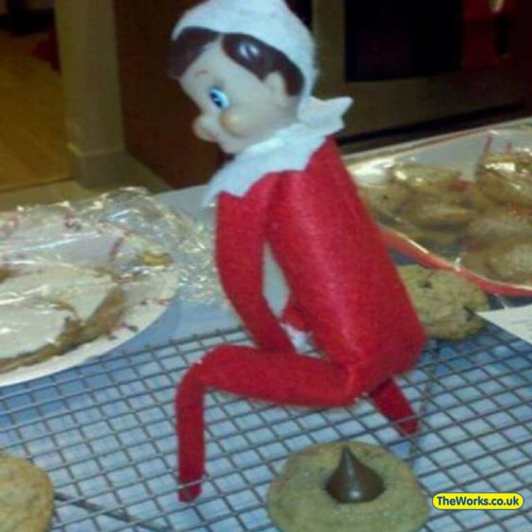 elf christmas cookies
